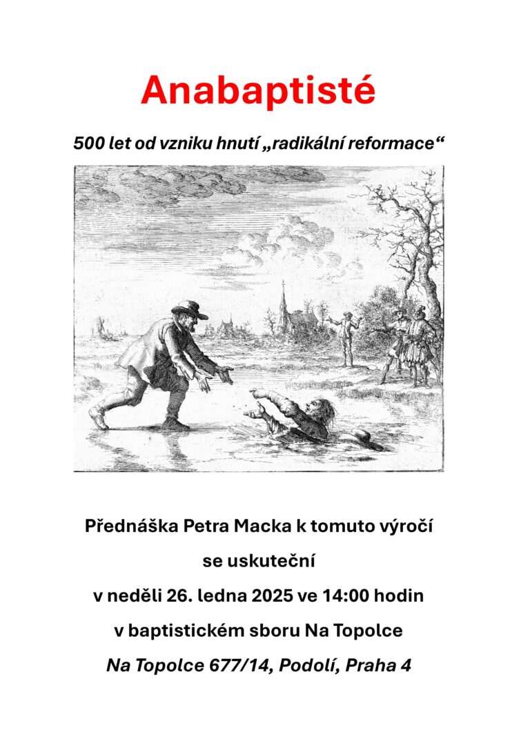 Anabaptisté: 500 let od vzniku hnutí „radikální reformace“